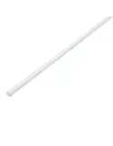 Barra rectangular PVC - 8 x 6 mm - PVC - Blanco