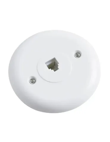 Base telefónica encastrar 3010 - Policarbonato - Blanco 2