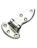 Bisagra 2 - 80 x 46 mm - Acero - Niquelado