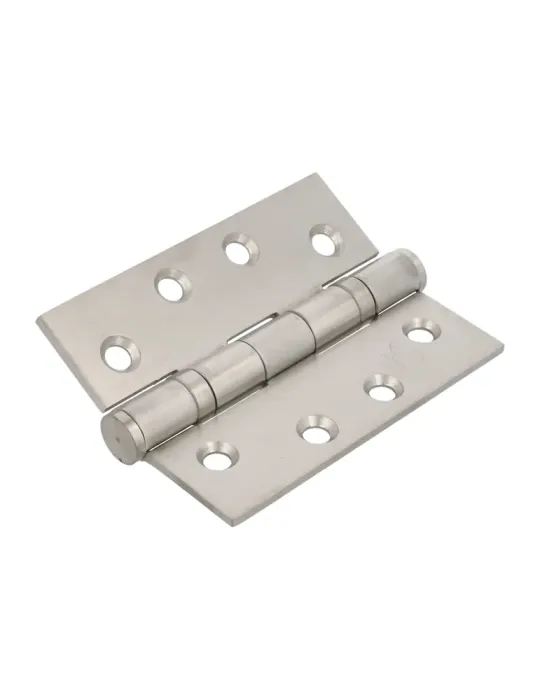 Bisagra 2012A - 4'' x 3'' (101 x 76 x 3 mm) - Acero inoxidable - Mate