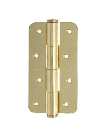 Bisagra 700 - 150 x 80 x 3 mm - Acero - Latonado barnizado