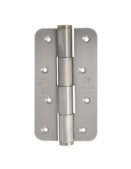 Bisagra 700C - 150 x 80 x 3 mm - Acero inoxidable 18/8 - Mate