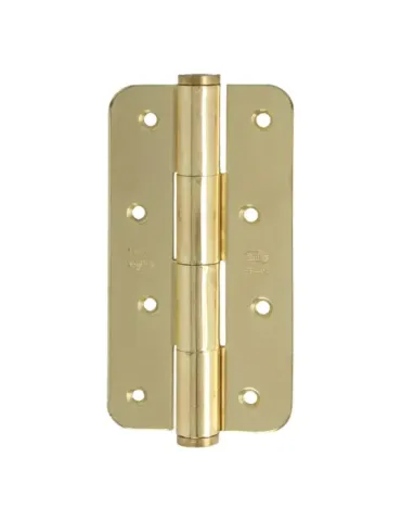 Bisagra 701 - 150 x 80 x 3 mm - Acero - Latonado barnizado