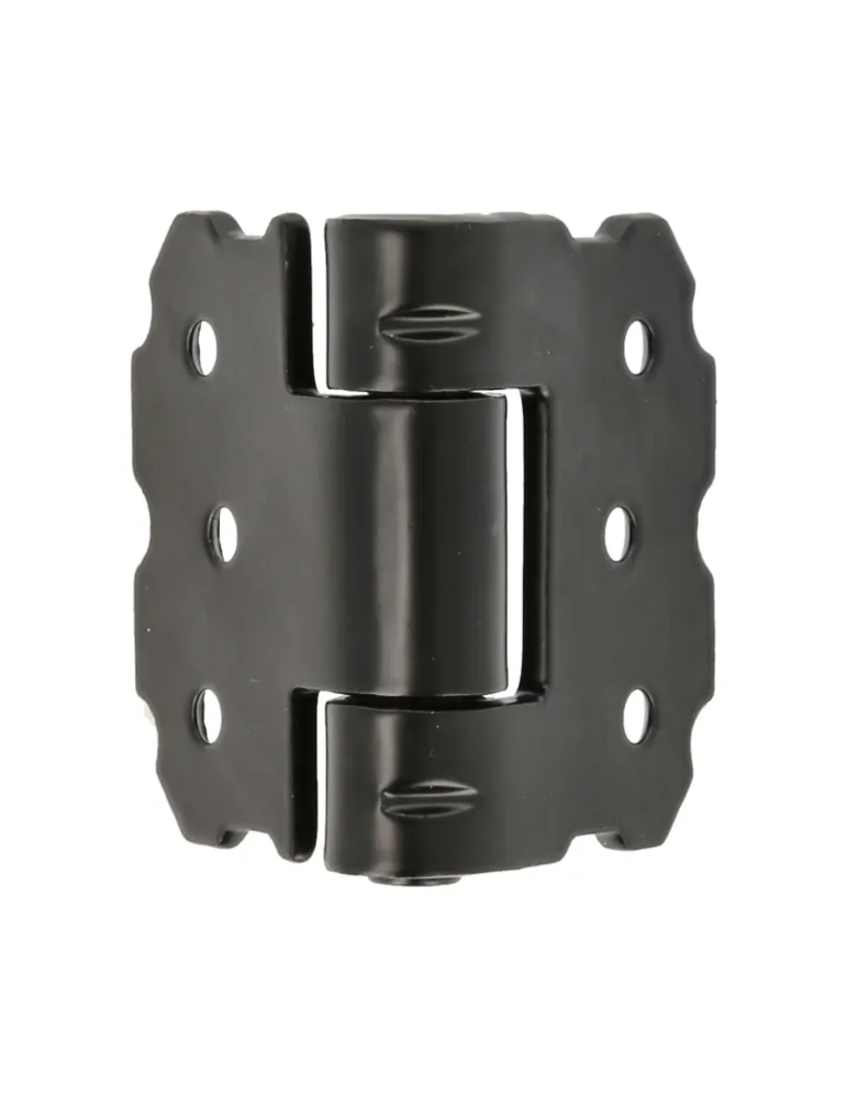 Bisagra 9000 - 55 x 70 mm - Acero - Negro