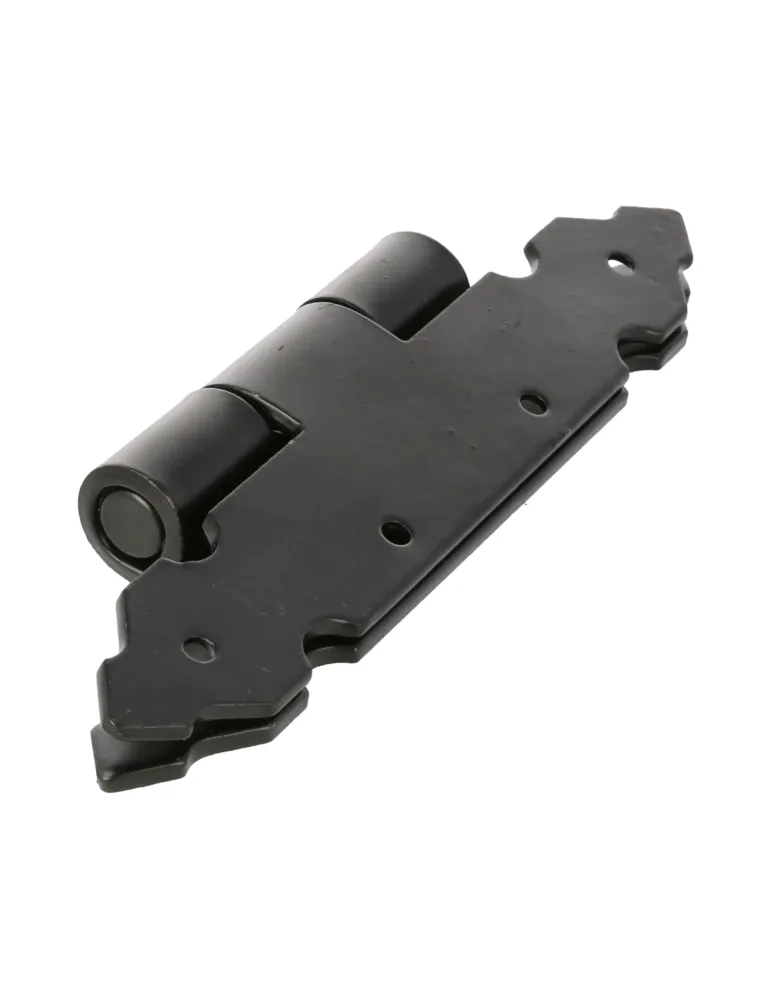 Bisagra 9100 - 200 x 90 mm - Acero - Negro