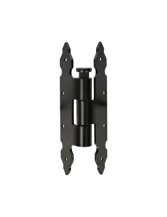 Bisagra 9110 - 200 x 90 mm - Acero - Negro