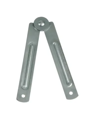 Bisagra CABALLETE - 107 x 15 mm - Acero - Zincado