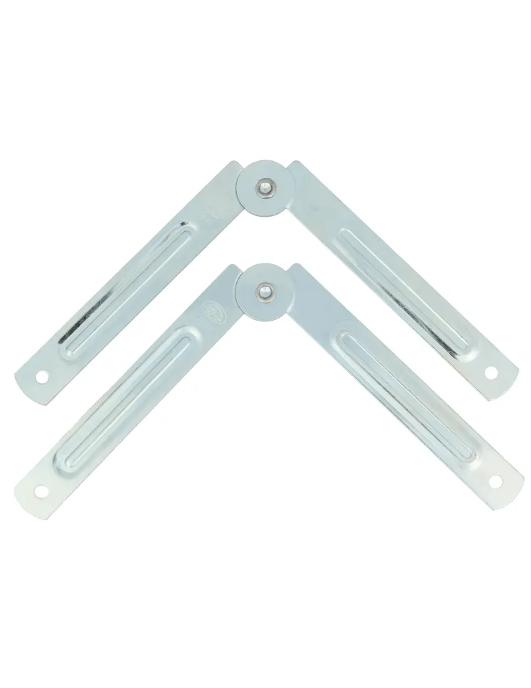Bisagra CABALLETE - 107 x 15 mm - Acero - Zincado