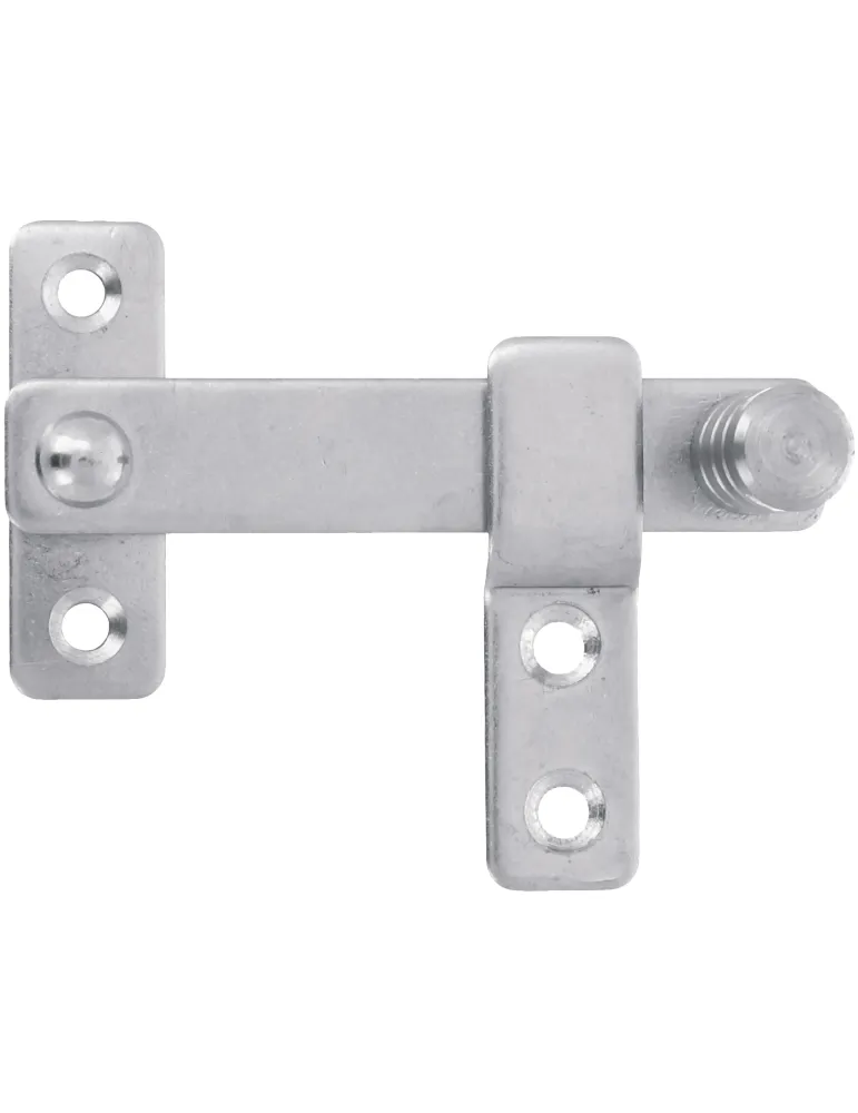Aldabilla 1 INOX - 80 x 46 mm - Acero inoxidable 18/8 - Brillo