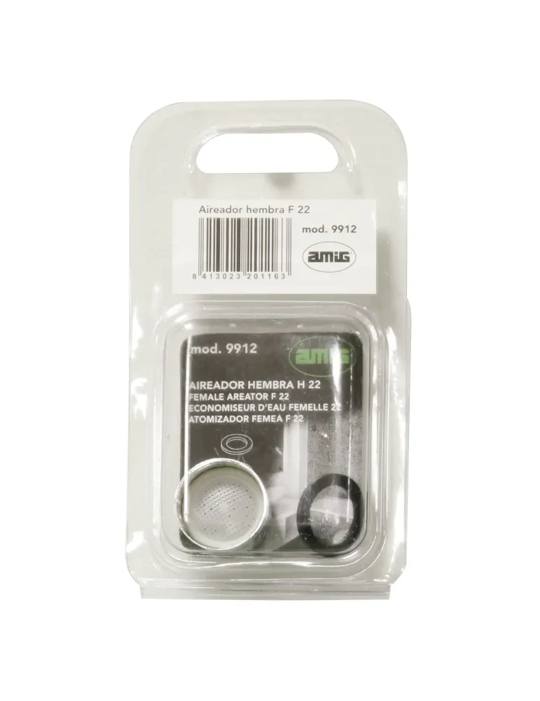 Aireador hembra 9912 - H22 - Cromado