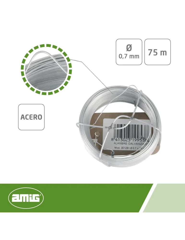 Alambre galvanizado Mod. 30129