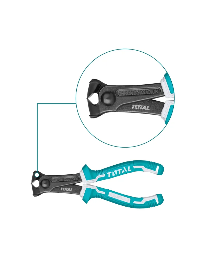 Alicate corte frontal THT260606 - 160 mm - Cromo vanadio (Cr-V)