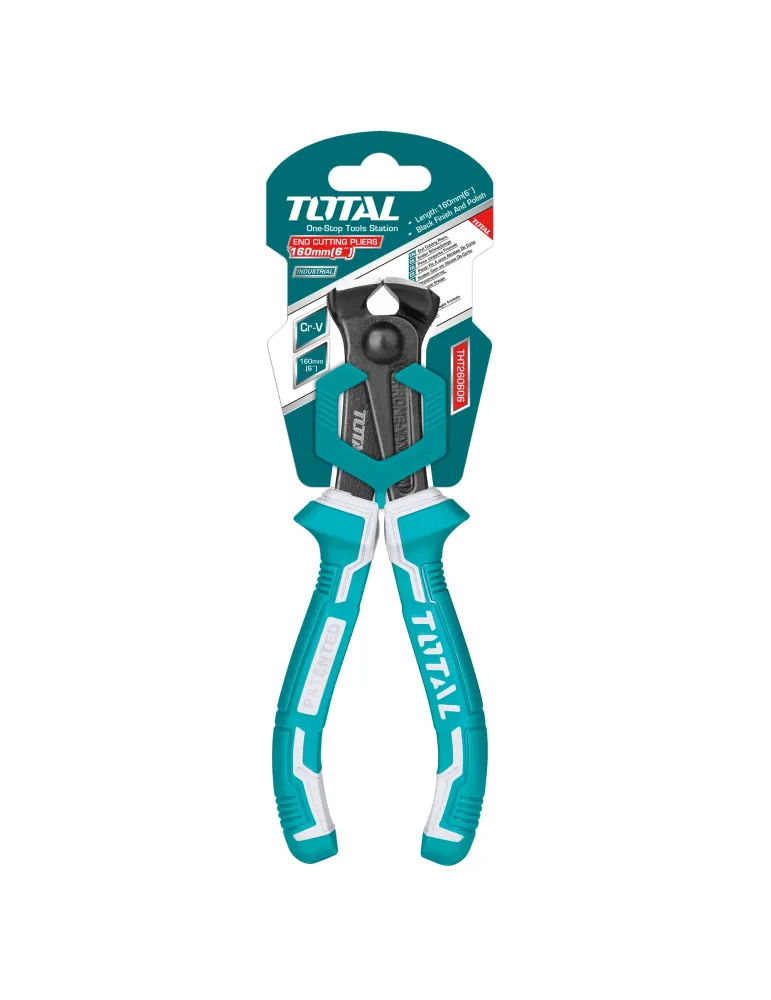 Alicate corte frontal THT260606 - 160 mm - Cromo vanadio (Cr-V)