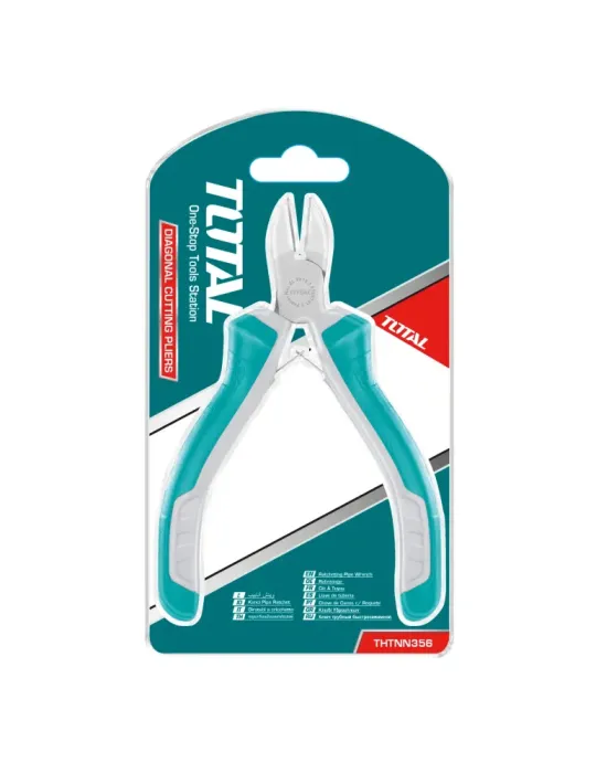 Alicate mini de corte diagonal THTMN356 - 115 mm - Cromo vanadio (Cr-V)