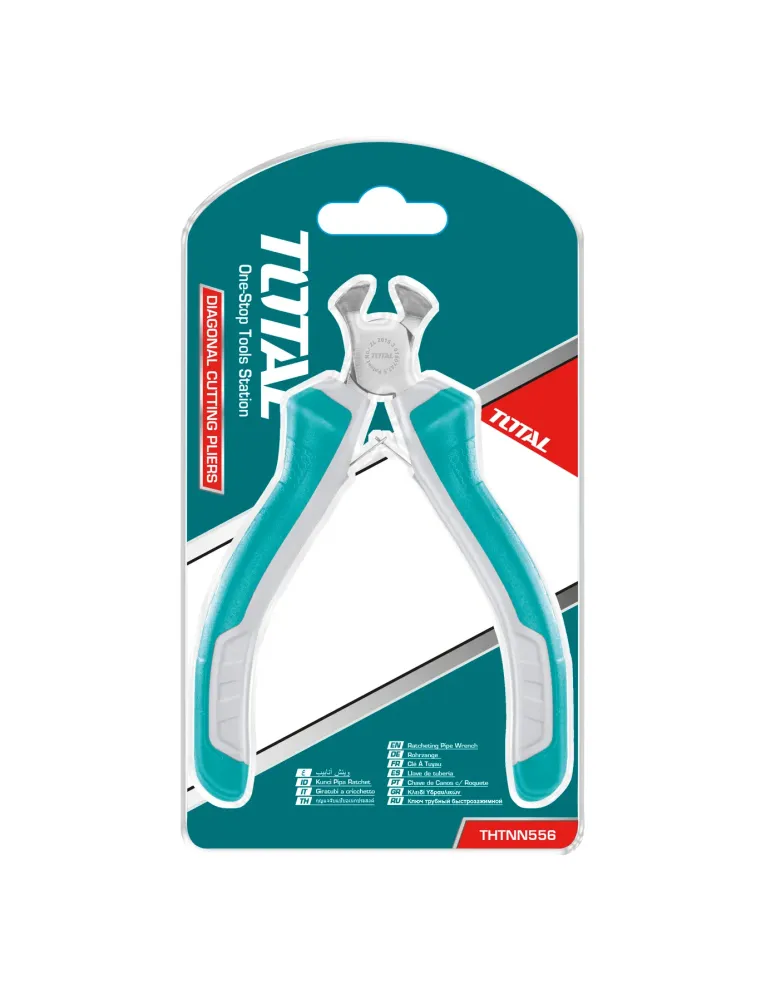 Alicate mini de corte frontal THTMN556 - 115 mm - Cromo vanadio (Cr-V)