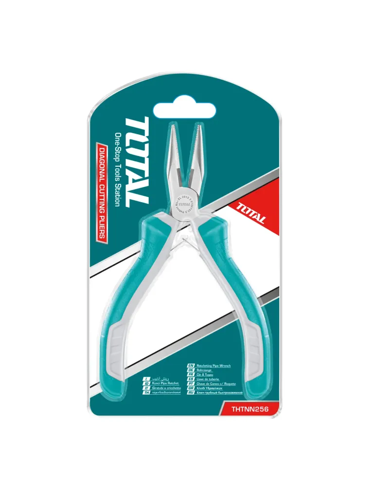 Alicate mini plano THTMN256 - 115 mm - Cromo vanadio (Cr-V)