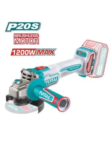 Amoladora Brushless a batería TAGLI221253 - 20 V 2