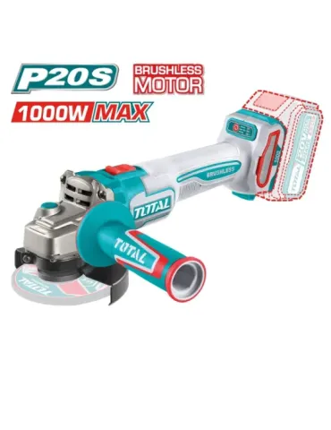 Amoladora Brushless a batería TAGLI27153 - 20 V 2