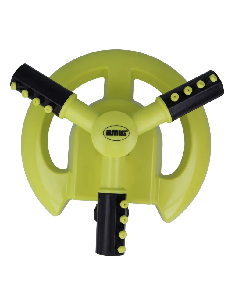 Aspersor rotativo R15 - Ø200 x 100 mm - ABS - Verde pistacho-Negro