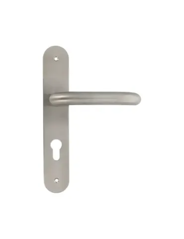 Manilla con placa 3LB - 230 x 40 mm - Acero inoxidable 18/8 - Mate 2