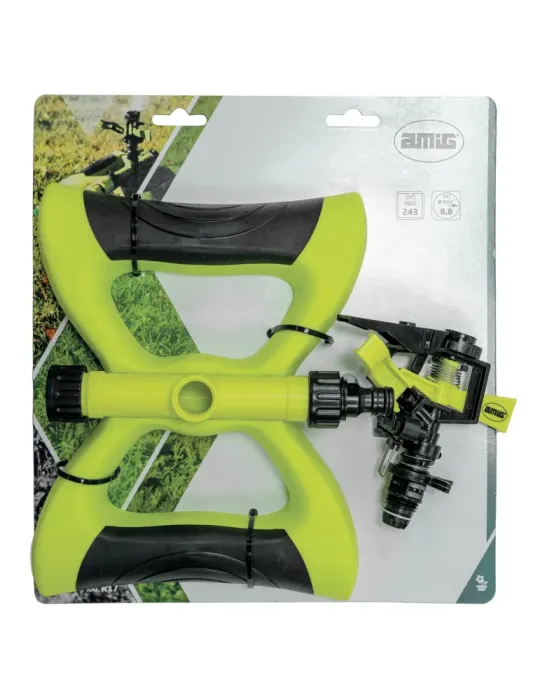 Aspersor sectorial R17 - 190 x 240 mm - ABS - Verde pistacho-Negro