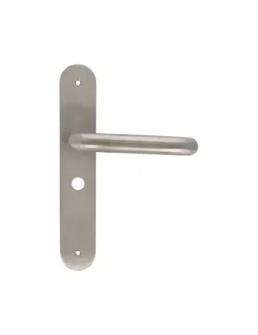 Manilla con placa 3LW - 230 x 40 mm - Acero inoxidable 18/8 - Mate 2