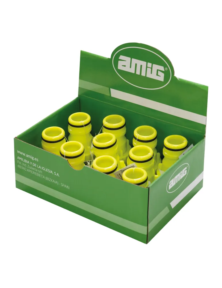 Adaptador + reductor R52 - 3/4'' - 1'' - ABS - Verde pistacho-Negro