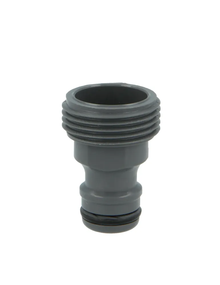 Adaptador macho R03 PLUS - 3/4'' - ABS / goma - Gris