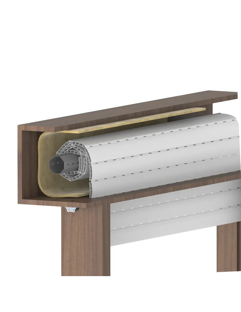 Aislante caja de persiana 1 - 2 Rollos (150 x 40 cm) - Espuma polietileno - Blanco