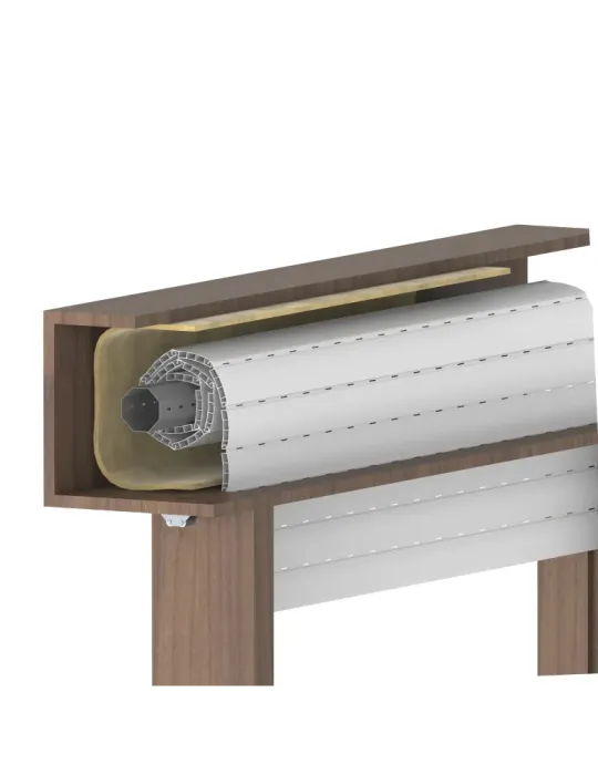 Aislante caja de persiana 1 - 2 Rollos (150 x 40 cm) - Espuma polietileno - Blanco
