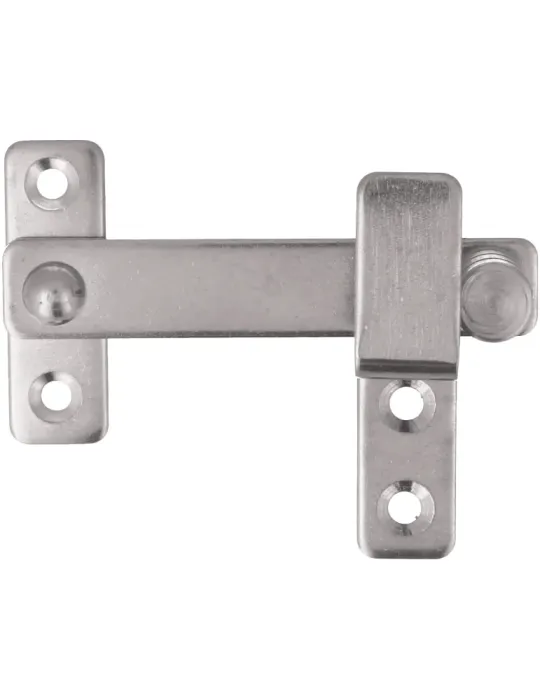 Aldabilla 2 INOX - 80 x 46 mm - Acero inoxidable 18/8 - Brillo