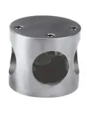 AMIG 10458 - Conector 101 - Ø50 x 43 mm - Acero inoxidable 18/8 - Mate