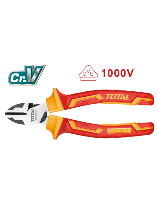 Alicate aislado corte diagonal THTIP2261 - 160 mm - Cromo vanadio (Cr-V)