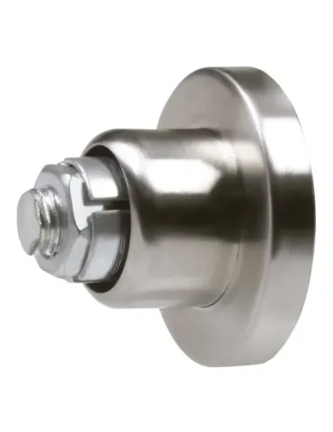 Soporte 114 - Ø65 x 26 mm - Acero inoxidable 18/8 - Mate
