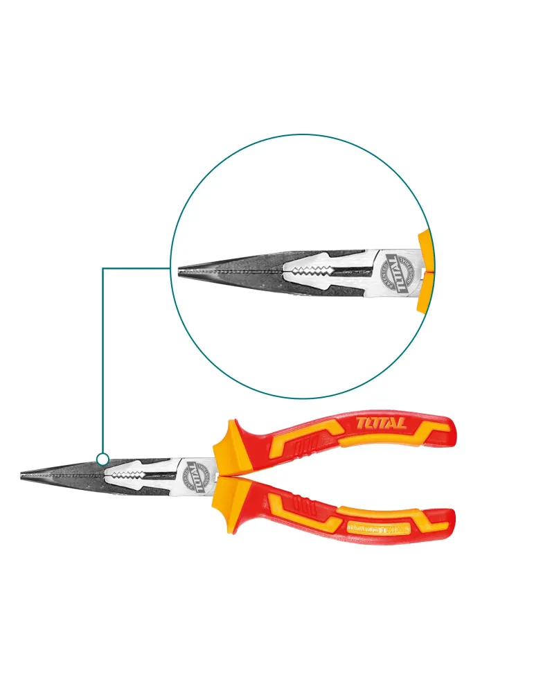 Alicate aislado de punta plana Mod. THTIP23