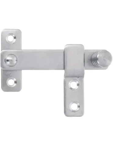 Aldabilla 1 INOX - 80 x 46 mm - Acero inoxidable 18/8 - Brillo