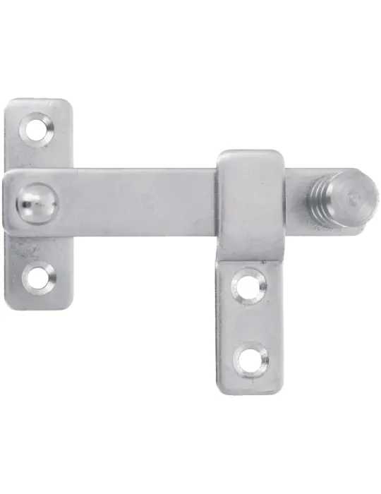 Aldabilla 1 INOX - 80 x 46 mm - Acero inoxidable 18/8 - Brillo