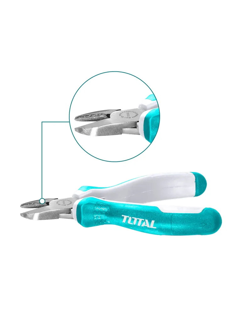Alicate mini de corte diagonal THTMN356 - 115 mm - Cromo vanadio (Cr-V)