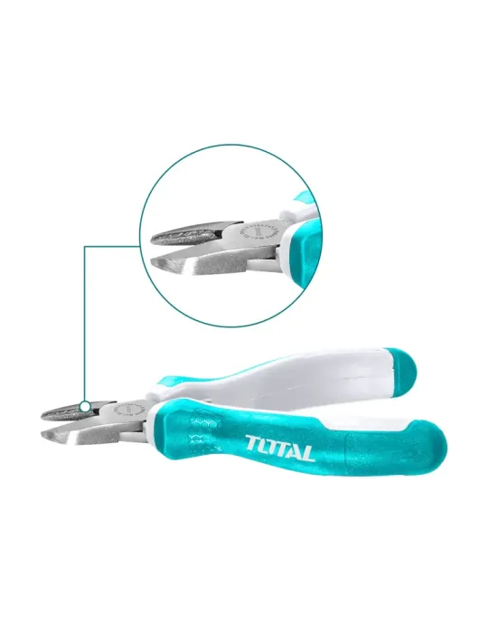 Alicate mini de corte diagonal THTMN356 - 115 mm - Cromo vanadio (Cr-V)