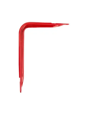 Palomilla 14 - 250 x 175 mm - Acero - Rojo
