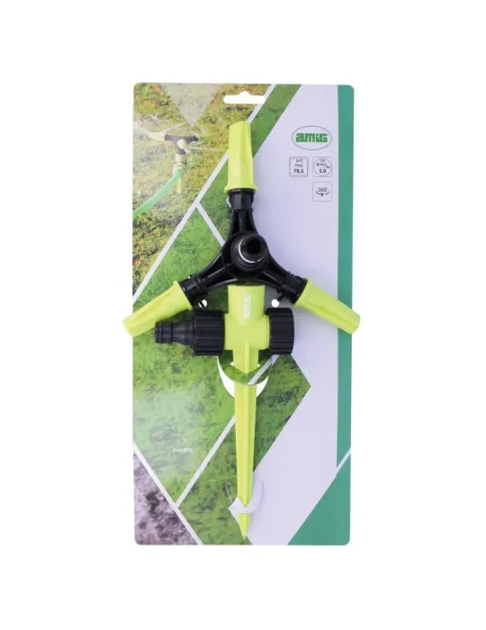 Aspersor rotativo R16 - Ø200 x 230 mm - ABS - Verde pistacho-Negro
