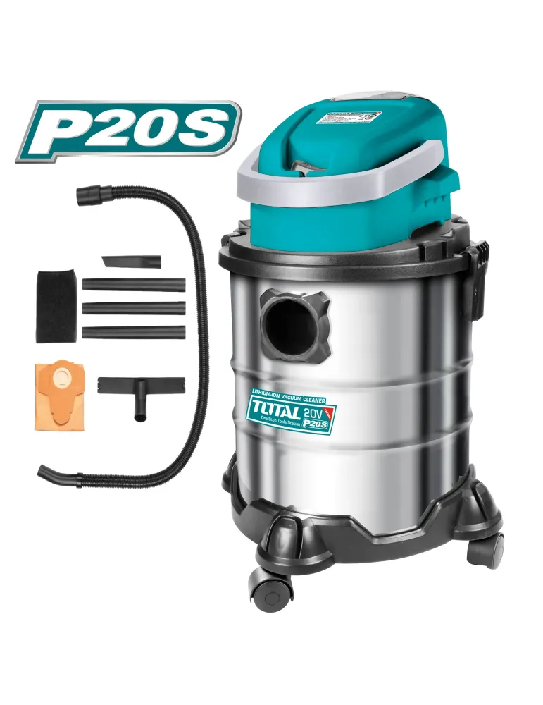 Aspirador a batería TVLI2005E - 20 V - 20 l