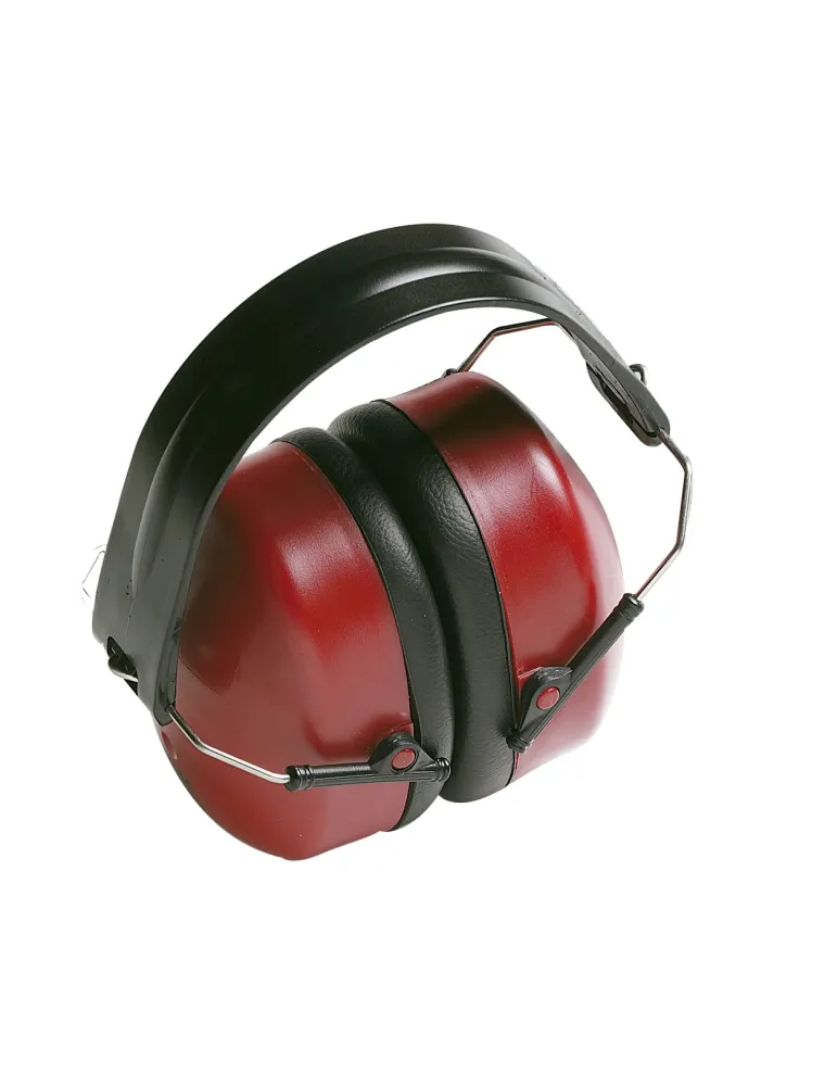 Auriculares plegables SNR: 30 dB 12200 - Polipropileno - Rojo