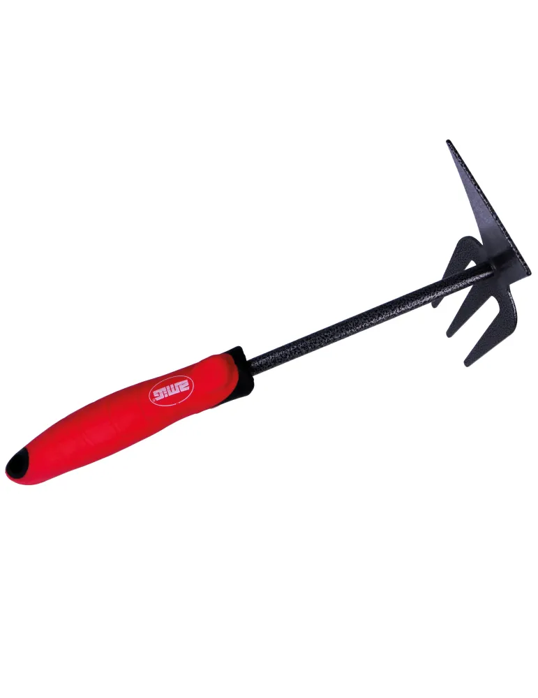 Azuela y horquilla P30 - 13'' - Acero - Rojo-Negro