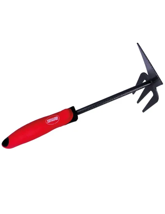 Azuela y horquilla P30 - 13'' - Acero - Rojo-Negro