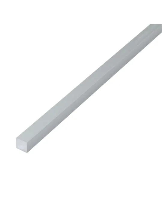 Barra cuadrada aluminio