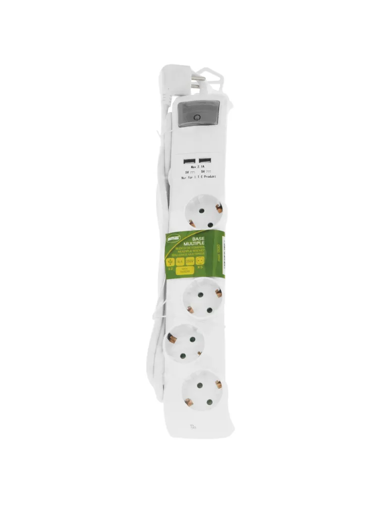 Base múltiple 5520 - Polipropileno - Blanco/Gris