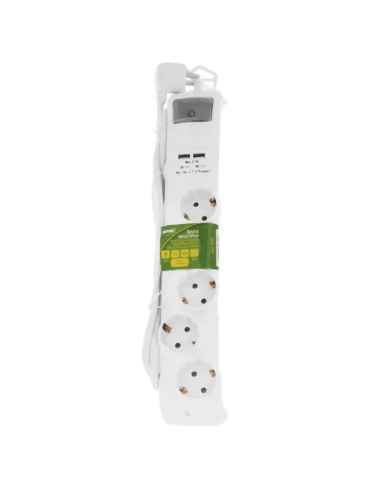 Base múltiple 5520 - Polipropileno - Blanco/Gris