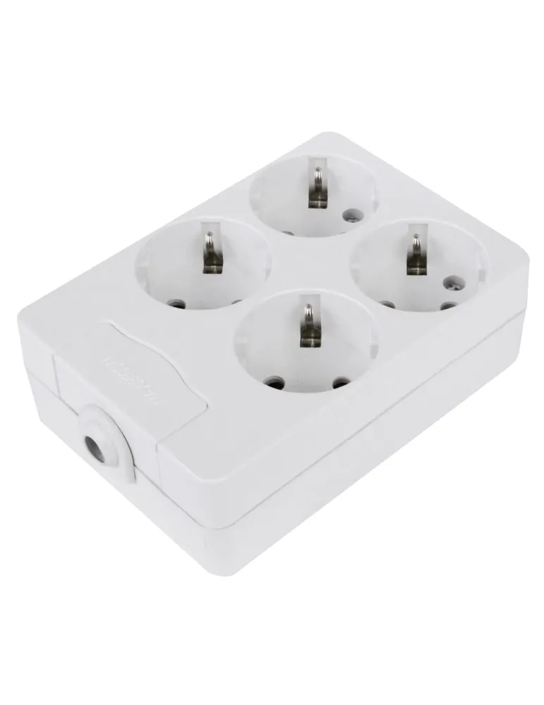 Base múltiple sin conexión 3308 - Polipropileno - Blanco