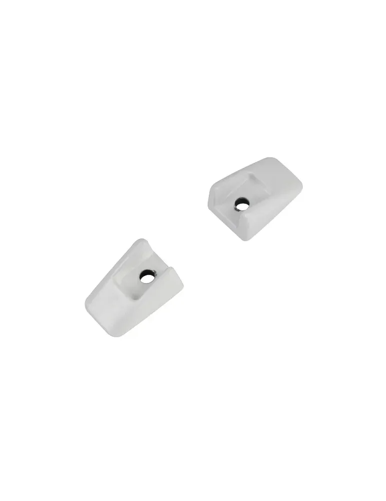 Base tirador 73 - Zamak - Blanco